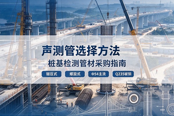 敦煌声测管选型标准