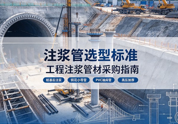 敦煌注浆管选型标准